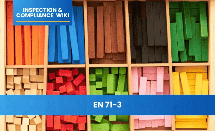 EN 71-3: Migration of Certain Elements in Toy Materials